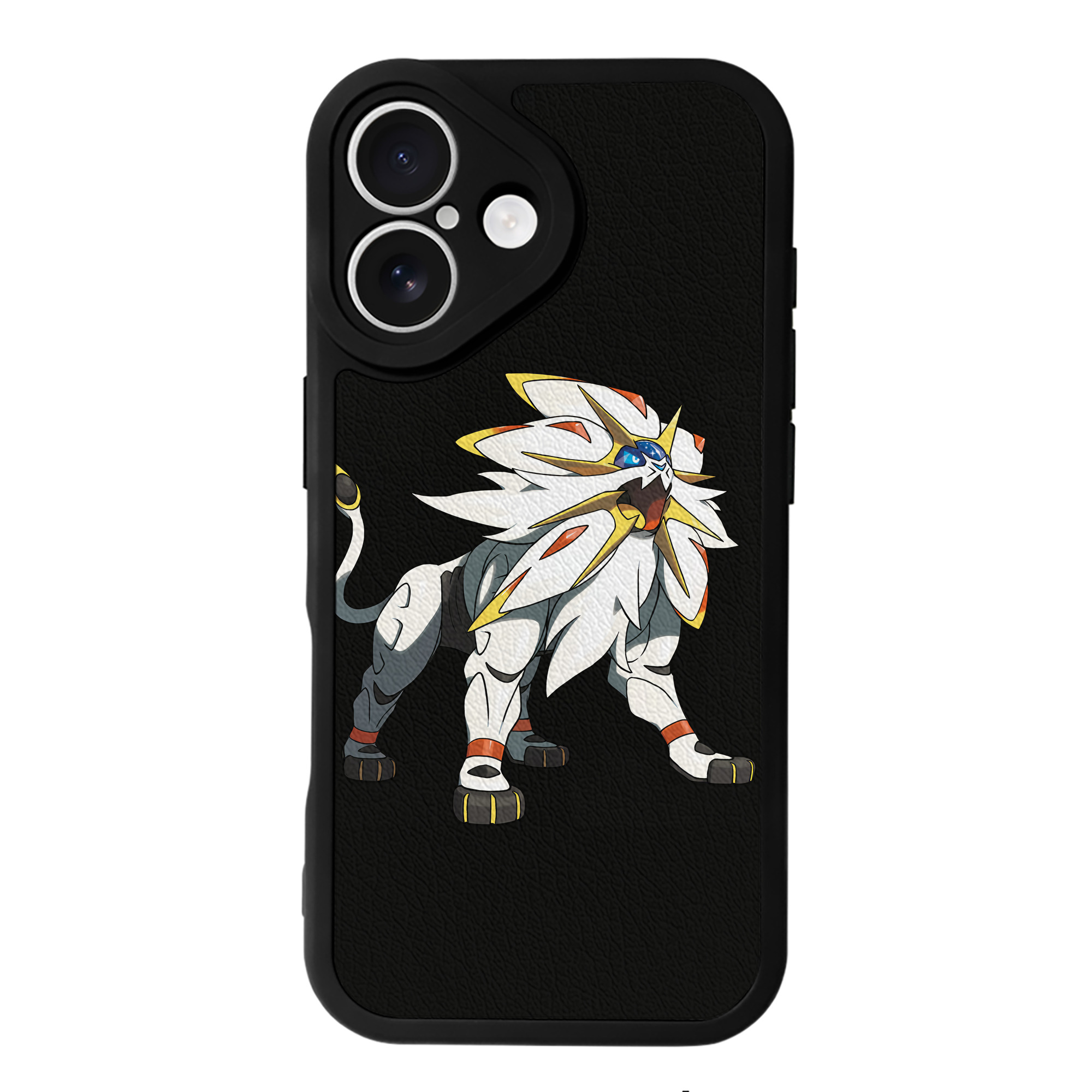 （画像用） ポケットモンスター Pokémon 【iPhone 16シリーズ対応】シリコンスマホケース（レザー調） 材質：シリコン